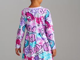 Платье трикотажное для девочек