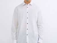 Рубашка в горох, Белый