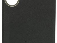 Чехол-накладка Dfansdesign для Samsung Galaxy S24 искусственная кожа (черный)