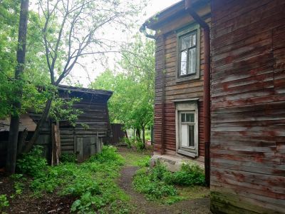 Флигель, где в 1909 - 1917 гг. жил один из организаторов Казанского комитета РСДРП(б) Комлев Абрам Павлович