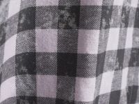 Удлинённая рубашка в клетку, Розовый