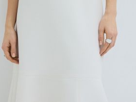 Юбка годе, Бежевый