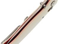 Складной нож SRM Medal 255L-GT2, сталь 10Cr15CoMoV, складной туристический, рукоять G10 ivory