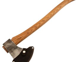 Кованый топор Брянск, топорище н24