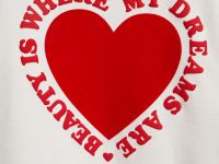 Свитшот оверсайз для девочек, Бежевый