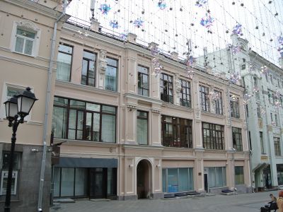 Доходный дом с магазинами М.В.Сокол, 1901 г., архитектор М.А.Арсеньев