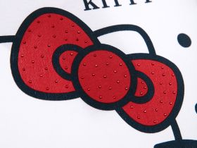 Платье трикотажное для девочки c принтом Hello Kitty