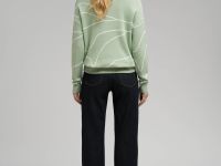 Легкий удлиненный джемпер с хлопком