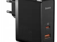 Сетевое зарядное устройство Baseus GaN5 Pro Fast Charger 100W USB/Type-C+ кабель Type-C/Type-C (CCGP090201) (черный)
