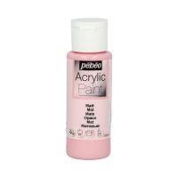 Акрил для декора Pebeo "Acrylic Paint" 59 мл, матовый, розовый