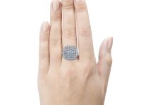 Классическое кольцо из белого золота э4712кц11231255_white