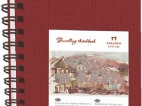 Блокнот для эскизов Лилия Холдинг "Travelling sketchbook" А6 62 л 130 г Портрет красный