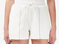 Женские хлопковые шорты Lacoste