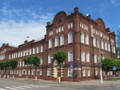 Здание женского епархиального училища, в котором находился Костромской рабфак