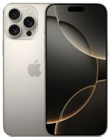 Смартфон Apple iPhone 16 Pro Max 256 ГБ «Натуральный титан» (nanoSIM+nanoSIM, без RuStore)