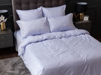 Постельное белье Lilac mist, страйп-сатин
