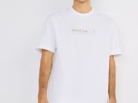 Футболка с текстовым принтом, Белый