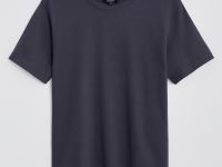 Футболка из мерсеризованного хлопка с коротким рукавом