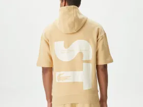 Мужская толстовка Lacoste свободного кроя с капюшоном