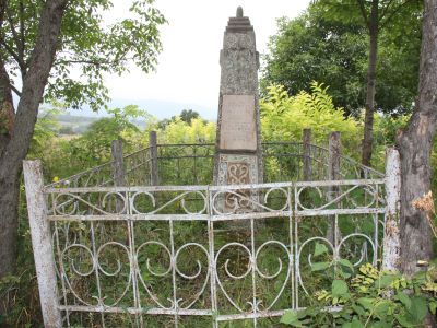 Обелиск на могиле Героя гражданской войны А. Шерипова