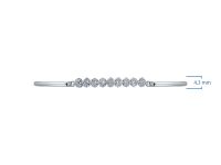 Браслет из белого золота э4712бр08168200