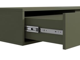 ТВ-тумба подвесная Блест 140x22 Оливковый