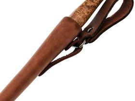 Охотничий нож Воронёнок, сталь M398, рукоять карельская береза