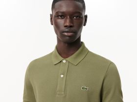 Мужское поло Lacoste L.12.12 приталенного кроя