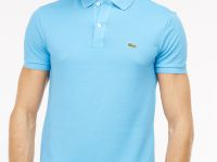 Мужское поло Lacoste L.12.12 приталенного кроя