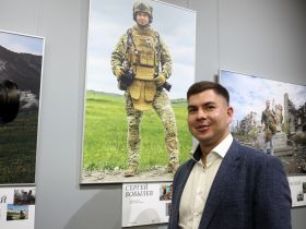 В  Музее Победы открылась фотовыставка «На передовой»