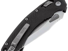 Складной нож Microtech Amphibian, сталь M390MK, рукоять G10, 137RL-10FLGTBK