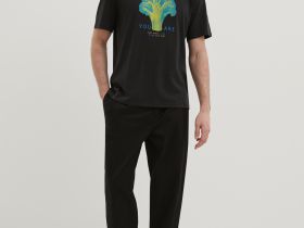 Футболка прямого силуэта с принтом