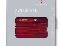 Швейцарская карта Victorinox SwissCard, сталь X45CrMoV15, рукоять ABS-Пластик, красный