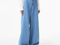 Женские прямые джинсы Lacoste с высокой талией