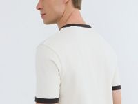 Футболка с текстовым принтом, Белый