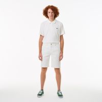 Мужские джинсовые шорты Lacoste приталенного кроя