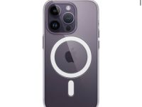 Чехол-накладка Kzdoo Mag Guardian Magsafe для iPhone 14 Pro пластиковый (прозрачно-фиолетовый)