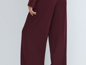 Прямые брюки со стрелками, Фиолетовый