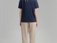 Свободная футболка comfort fit из хлопкового джерси