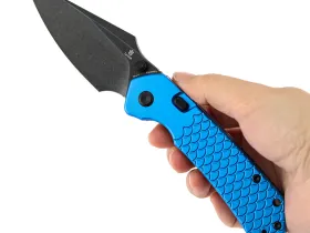 Складной нож Tenable Fenrir, сталь Nitro-V, рукоять алюминий, синий