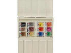 Набор акварели "Белые Ночи" Анималистика, 12 шт х 2,5 мл, палитра, пластик