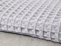 Полотенце вафельное Lorgo, серое