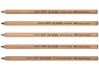 Карандаш масляный художественный Faber-Castell "Pitt" черный, мягкий