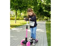 Самокат  Maxiscoo Junior Delux (с лыжами), цвет Зеленый