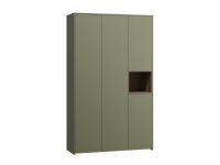 Распашной шкаф Висмар 3-153x240 Оливковый