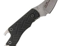 Складной нож Kershaw Cinder Keychain 1025X, сталь 3Cr13, карманный мини-нож, рукоять GFN термопластик, чёрный