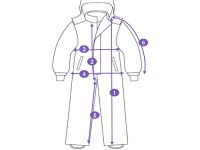 Комбинезон текстильный с полиуретановым покрытием для мальчиков