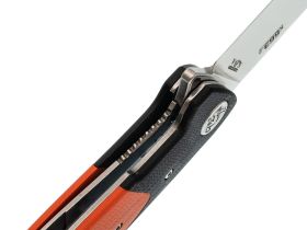 Складной нож VN Pro K663-2, сталь D2, рукоять G10, оранжевый