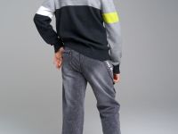 Брюки текстильные джинсовые для мальчиков