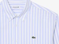 Рубашка мужская Lacoste хлопковая в полоску